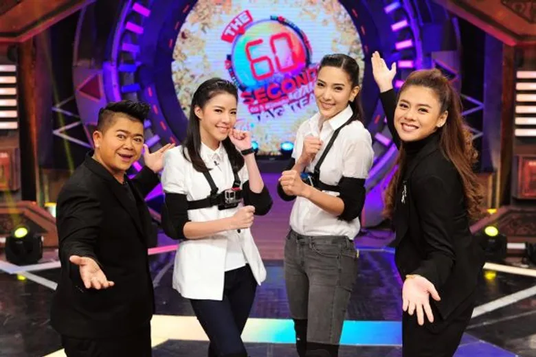 ทีวีไกด์: รายการ “The 60 Seconds game 60 วิ พิชิตแสน TAG TEAM” “กวาง-อรการ” และ “ป๊อปปี้-บุญยิสา” ควงคู่ ทิ้งความสวย โชว์สกิลเดือด!!!