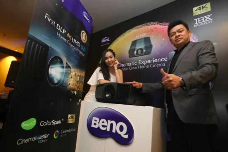BenQ เปิดตัว โฮมเธียเตอร์โปรเจคเตอร์ DLP 4K UHD LED รุ่น X12000 เครื่องแรกของโลก มุ่งครองแชมป์อันดับ 1 ใน Segment 1080P Home Projector ของตลาดปี 2560