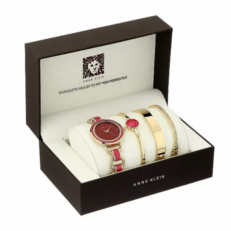 ของขวัญชิ้นพิเศษสำหรับคุณสุภาพสตรีในวาเลนไทน์นี้ ด้วยนาฬิกา ANNE KLEIN Box Set สุดหรูรุ่น รุ่น AK- 2750BYST