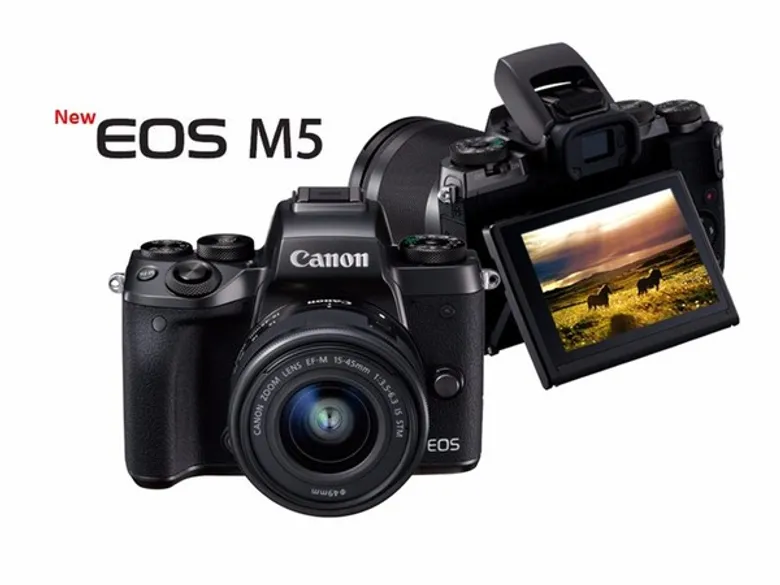 แคนนอน เปิดตัว NewCanon EOS M5 กล้องมิเรอร์เลสตัวท็อป รุ่นใหม่