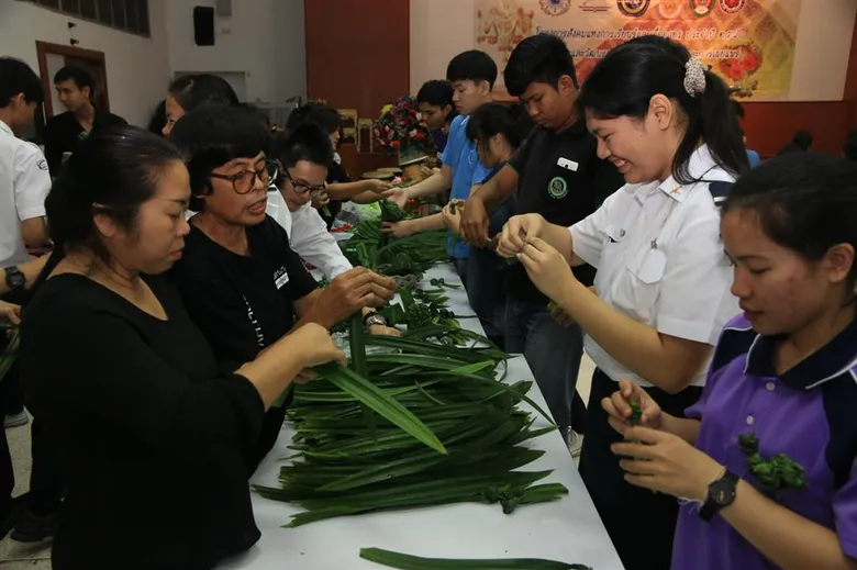 สถาบันการบินพลเรือน จัดกิจกรรมรังสรรค์งานศิลป์ไทยครั้งที่ 1