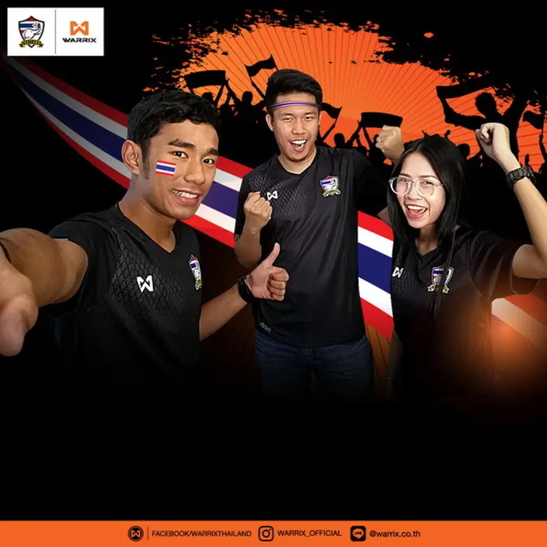 เอาใจแฟนบอลไทย! วอริกซ์บุกไทยลีก ขนเสื้อเชียร์ทีมชาติไทยเปิดจำหน่ายถึงหน้าสนาม