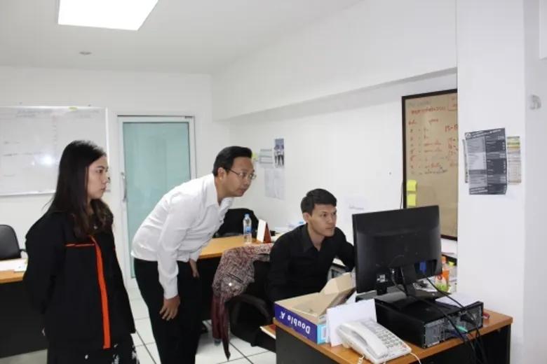ปภ. โดย ศูนย์ ปภ.เขต 1 ปทุมธานี ติดตามผลการใช้ระบบสารสนเทศ เพื่อการบริหารจัดการกิจการอาสาสมัครป้องกันภัยฝ่ายพลเรือน (E-VOLUNTEER)