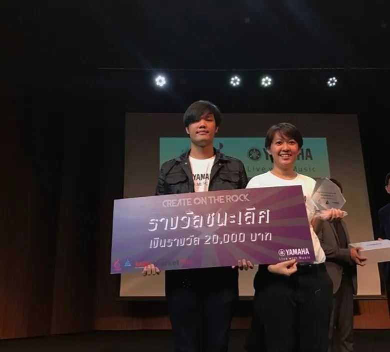 สยามดนตรียามาฮ่า สนับสนุนผลงานนักศึกษา มหาวิทยาลัยศิลปากร โชว์แผนการตลาดโรงเรียนดนตรี Create on the ROCK