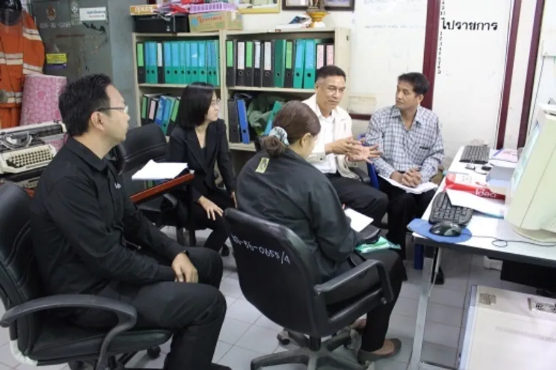ปภ. โดย ศูนย์ ปภ.เขต 1 ปทุมธานี ติดตามผลการใช้ระบบสารสนเทศ เพื่อการบริหารจัดการกิจการอาสาสมัครป้องกันภัยฝ่ายพลเรือน (E-VOLUNTEER)