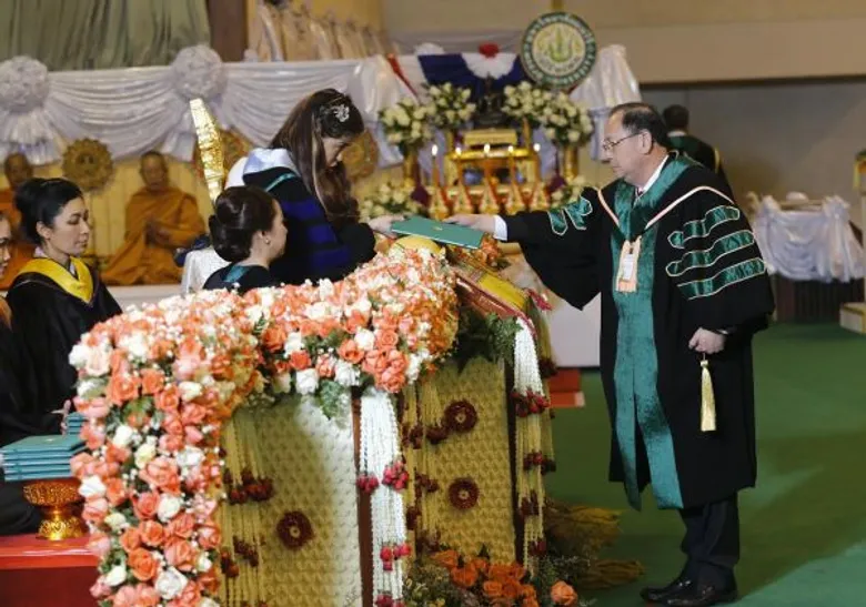 พิธีพระราชทานปริญญาบัตร ครั้งที่ ๓๘ มหาวิทยาลัยแม่โจ้ (วันที่ ๑)