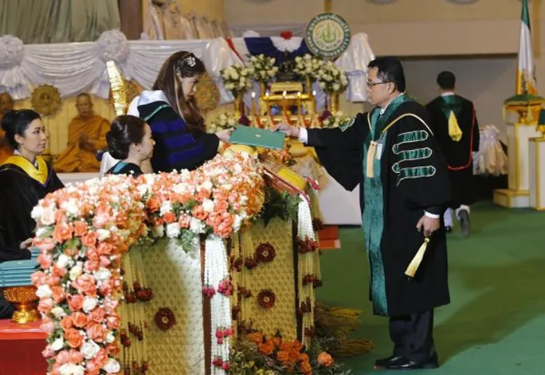 พิธีพระราชทานปริญญาบัตร ครั้งที่ ๓๘ มหาวิทยาลัยแม่โจ้ (วันที่ ๑)