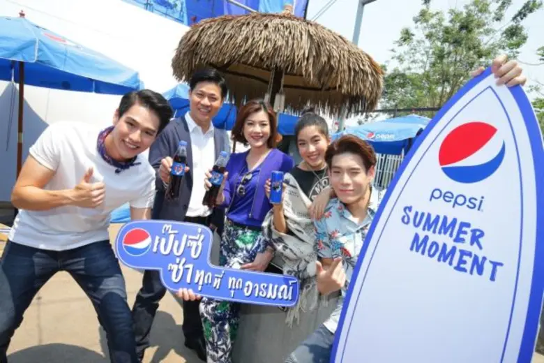 ส่งโกลบอลแคมเปญ "เป๊ปซี่ ซัมเมอร์ โมเมนต์...