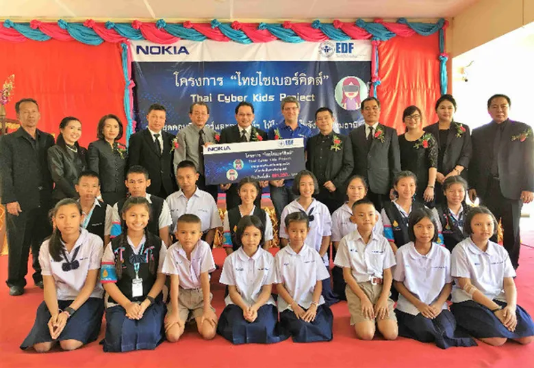โนเกีย โซลูชั่นส์ แอนด์ เน็ตเวิร์คส ห่วงใยสังคม จัดโครงการ “ไทย ไซเบอร์ คิดส์” พัฒนาศักยภาพด้านไอทีนักเรียนไทย