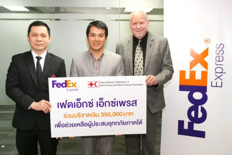 คำบรรยายใต้ภาพ: เฟดเอ็กซ์ เอ็กซ์เพรส นำโด...
