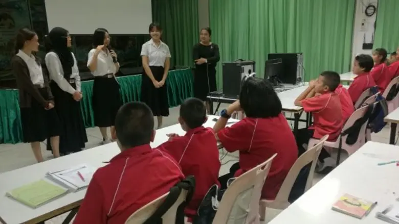 ศิลปศาสตร์ สจล. เดินสายบริการวิชาการ โครงการพี่เลี้ยงโรงเรียน