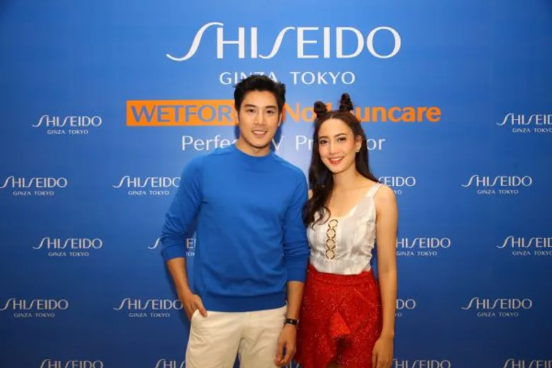 เคน-ภูภูมิ ควง แต้ว-ณฐพร อวดผิวสวย สดชื่น เบาสบาย ท้าทายแสงแดด เปิดตัว นวัตกรรมโลชั่นกันแดดและกันแดดบีบีสูตรใหม่ ในงาน “Shiseido No.1 Suncare, Perfect UV Protector WetForce”