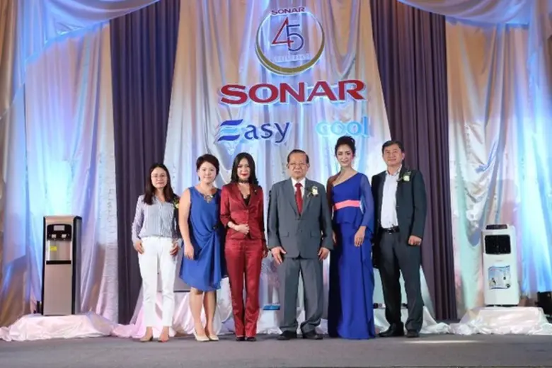 “โซน่าร์” (SONAR) แบรนด์เครื่องใช้ไฟฟ้าสัญชาติไทยที่ครองใจผู้บริโภคมานานกว่า 45 ปี พร้อมเปิดตัวครั้งแรก! มุ่ง ไลฟ์สไตล์แบรนด์ รุกตลาดผ่านมัลติแพลตฟอร์ม คาดเป้าโต 20% ภายในปี 256