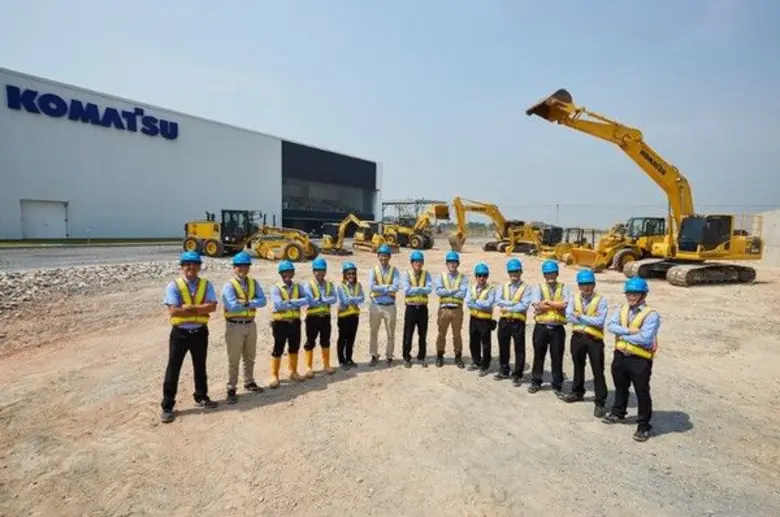 Komatsu launches Asia’s biggest Training & Demonstration Center for heavy equipment industry development, setting the standards in the industry.