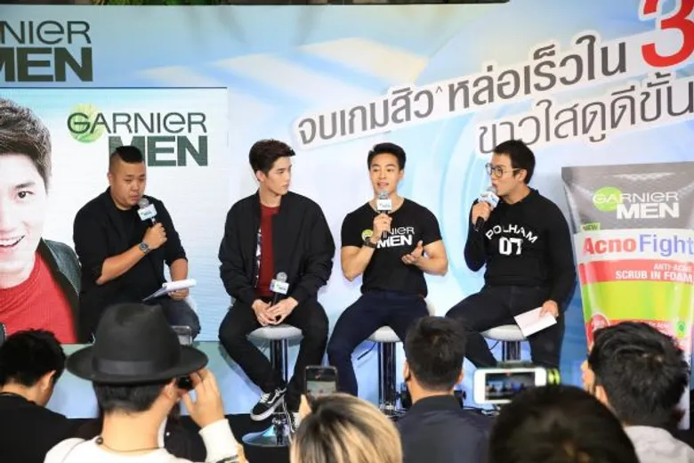การ์นิเย่ เมน เปิดตัวพรีเซนเตอร์ใหม่ “ต่อ ธนภพ” พร้อมโปรแกรมน็อกสิวขั้นเทพ หล่อเร็วใน 3 วัน กับ “การ์นิเย่ เมน แอคโนไฟท์”
