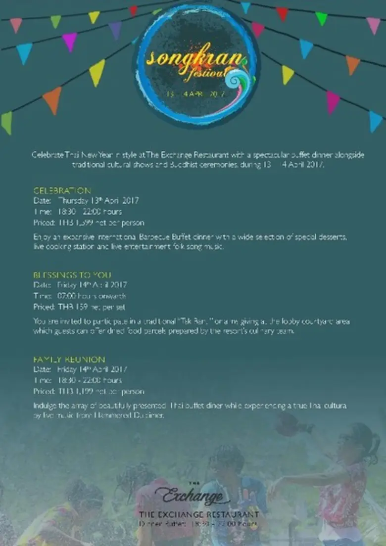 CELEBRATE SONGKRAN IN STYLE AT RADISSON BLU RESORT HUA HIN