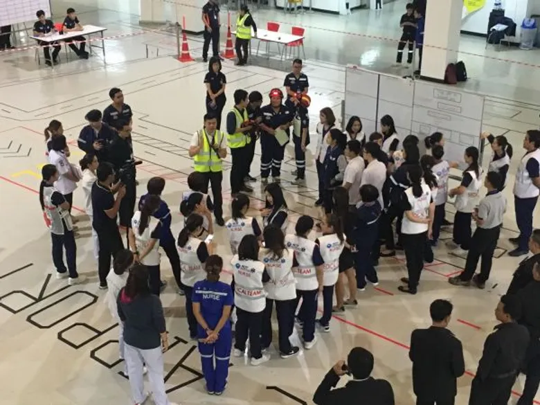สพฉ.จัดฝึกอบรมหลักสูตร “Thai Medical Response to Major incident Simulation Training (ThaiSim) ดอนเมือง” เตรียมความพร้อม รับมืออุบัติภัยในสนามบิน แก้ปัญหาระบบประสานงาน