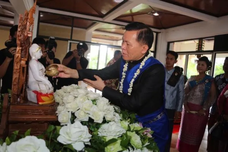 วธ. ร่วมฟื้นฟู "มหาสงกราญรามัญสราญรมภ์" สืบสานประเพณีสงกรานต์วิถีมอญเมืองไทยแบบดั้งเดิม พร้อมรณรงค์คุณค่าประเพณีสร้างความรักในครอบครัว ชุมชนเข้มแข็ง