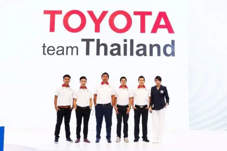 "โตโยต้า ทีมไทยแลนด์" ทีมแข่งของไทย ฝีมือ...
