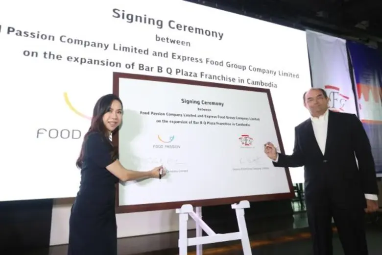 Food Passion is Poised to Turn Bar B Q Plaza into a Regional Brand Across CLMV Starting with Cambodia, through the First Master Franchise Extended to EFG, Two Restaurants will be Unveiled in Phnom Penh this Year.