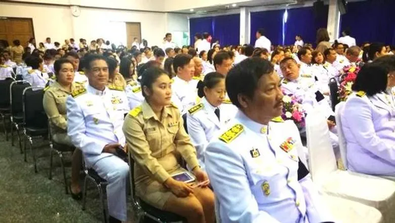 ปภ. โดย ศูนย์ ปภ.เขต 1 ปทุมธานี ร่วมงานวันพระบาทสมเด็จพระพุทธยอดฟ้าจุฬาโลกมหาราช และวันที่ระลึกมหาจักรีบรมราชวงศ์