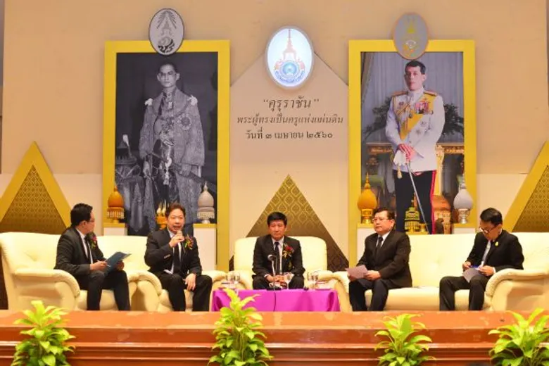 ม.ล.ปนัดดา เปิดโครงการคุรุราชัน มทร.ธัญบุรี