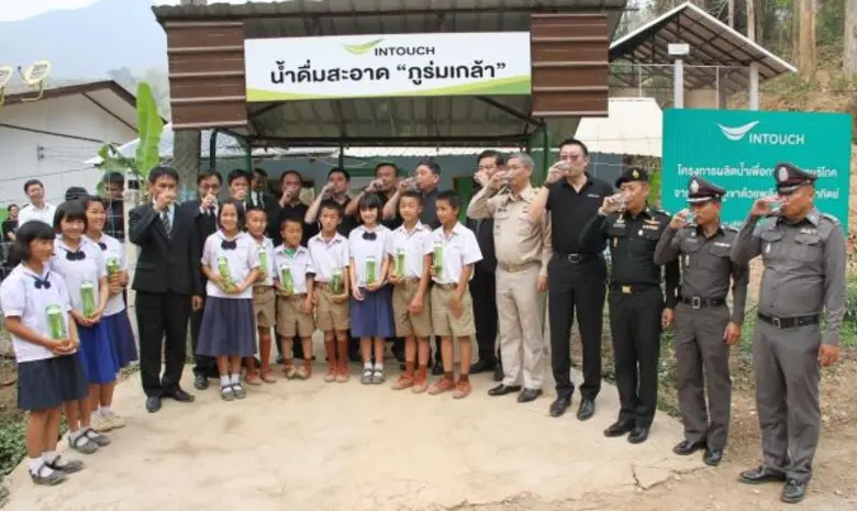 "เมื่อก่อนน้ำประปาที่โรงเรียนไม่ค่อยสะอาด...