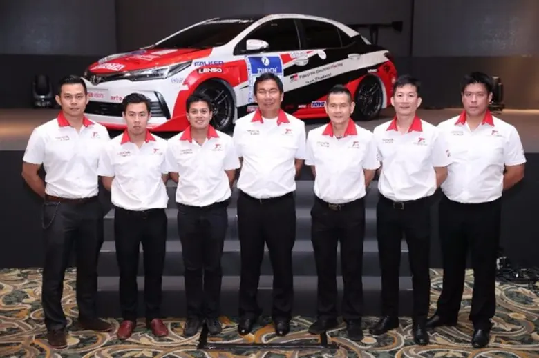 โตโยต้า ทีมไทยแลนด์ ทีมแข่งรถของไทย ภายใต...