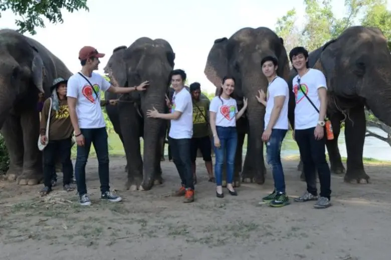 จอนสัน-โบกี้-ปุณ รวมใจ!!!! ร่วมกิจกรรม “เพื่อช้าง” กับ ilovePAY