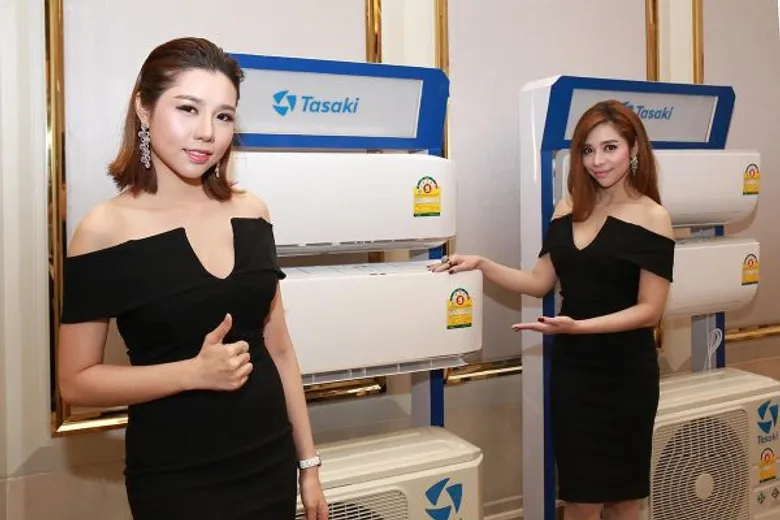 ตลาดเครื่องปรับอากาศระอุ ทาซากิ จัดทัพชิงแชร์ตลาดแอร์บ้านและอุตสาหกรรม พร้อมโชว์นวัตกรรมประหยัดพลังงานระดับโลก คาดปีนี้โกยยอดกว่าพันล้านบาท
