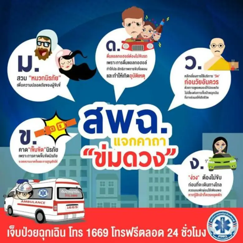 สพฉ.ผนึกมูลนิธิในเครือข่ายสายด่วน 1669 กว...