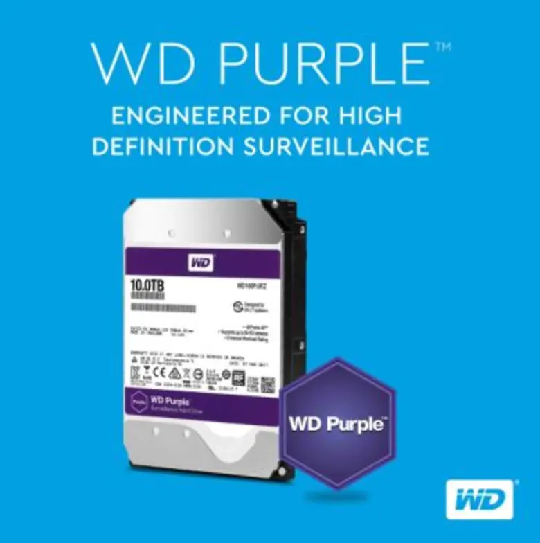 เวสเทิร์น ดิจิตอล เพิ่มความจุถึง 10TB ให้กับฮาร์ดไดร์ฟในระดับเพื่อการรักษาความปลอดภัย เพิ่มประสิทธิภาพความจุ 25 เปอร์เซ็นต์ พร้อมรองรับการทำงานของกล้องที่ติดตั้งระบบที่ต้องทำงานตลอดเวลาและกล้องวงจรปิดความคมชัดระดับ 4K ได้สูงสุด 64 ตัว