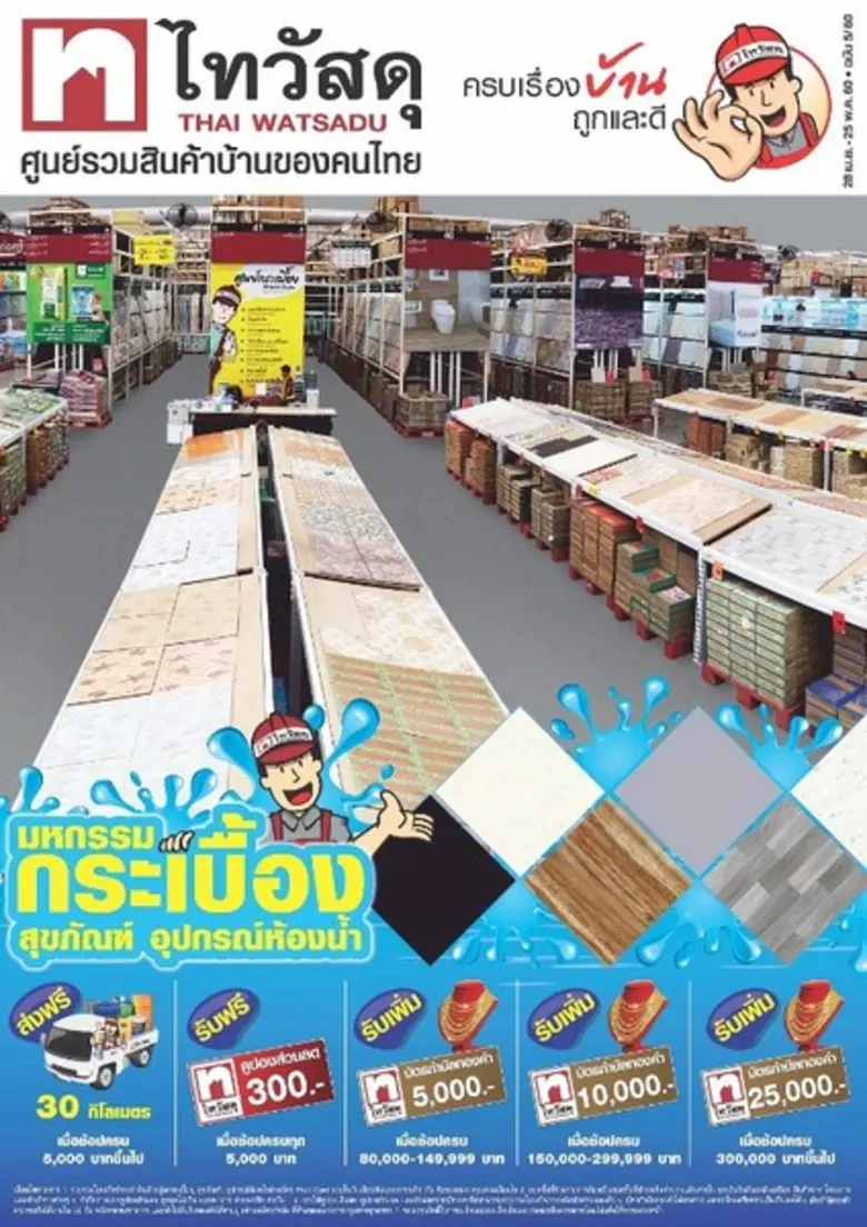 ไทวัสดุ ศูนย์รวมสินค้าบ้านของคนไทย ภายใต้...