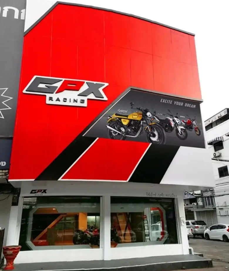 GPX มอเตอร์ไซค์สัญชาติไทย เร่งขยายสาขาโชว์รูม GPX Exclusive shop ทั่วประเทศ