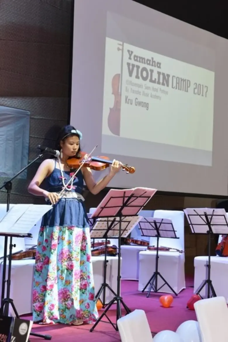 แคมป์ดนตรี Yamaha Violin โชว์ทักษะนักไวโอลินวง Yamaha String Chamber Orchestra