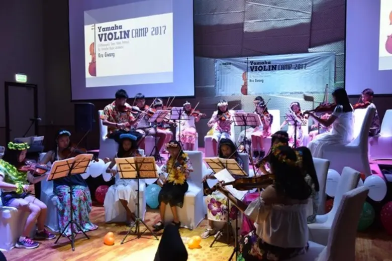 แคมป์ดนตรี Yamaha Violin โชว์ทักษะนักไวโอลินวง Yamaha String Chamber Orchestra