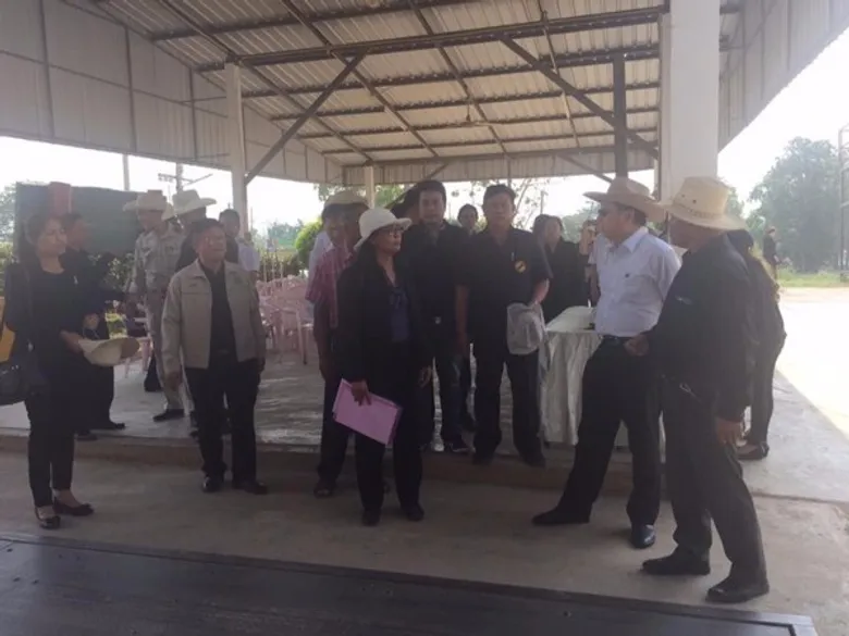 ผู้ตรวจราชการกระทรวงเกษตรและสหกรณ์ตรวจเยี่ยมการรวบรวมผลผลิตทางการเกษตร ตาก