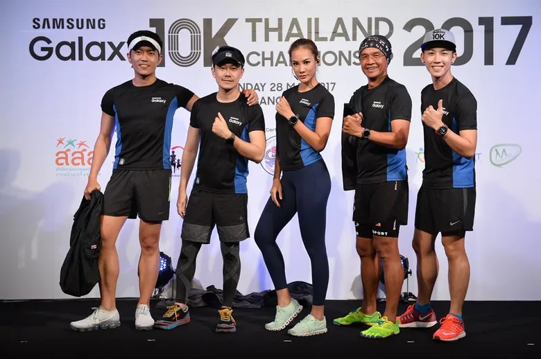 ซัมซุง จัดงานวิ่งครั้งยิ่งใหญ่ใจกลางเมือง Samsung Galaxy 10k Thailand Championship 2017 งานวิ่งแข่งขันระยะทาง 10 กิโลเมตร ชิงแชมป์ประเทศไทย