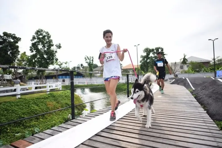 จบไปแล้วกับงาน "หมาราธอน Powered by PTT" ...
