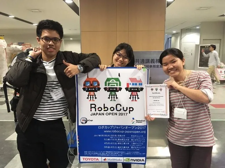 นิสิตวิศวฯ มก. ทีม SKUBA คว้ารองชนะเลิศ RoboCup Japan Open 2017