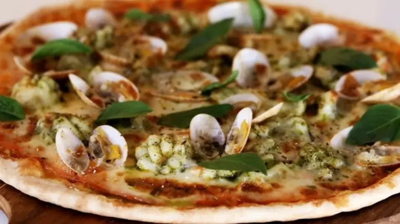 PIZZA NEPTUNE AT THE IVY RESTARANT