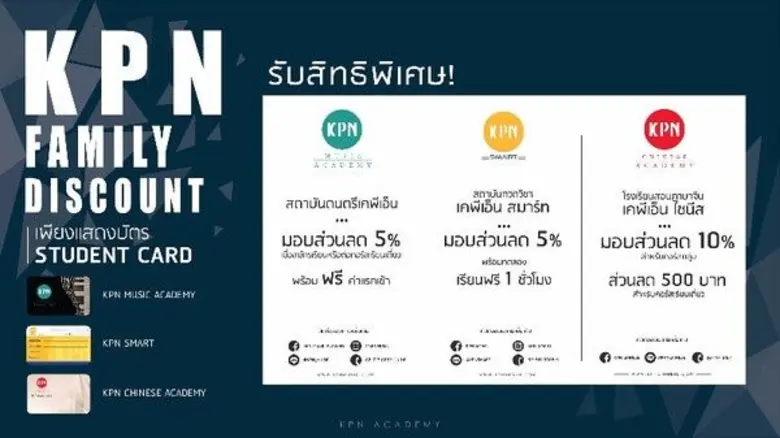 เคพีเอ็น อะคาเดมี กลุ่มธุรกิจการศึกษา ซึ่...