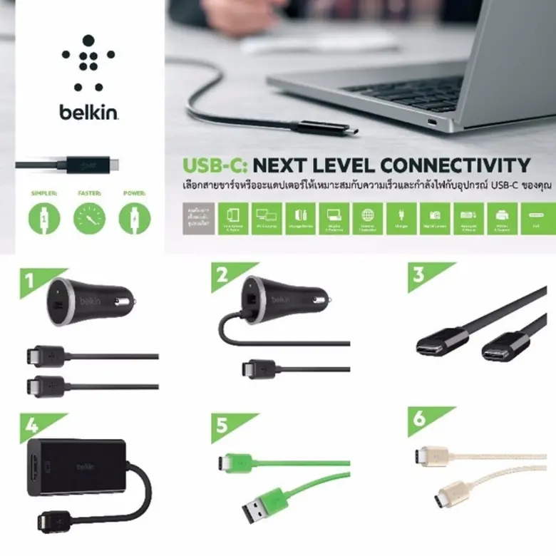 USB-C ถือได้ว่าเป็นเทคโนโลยีใหม่ที่เกิดขึ...
