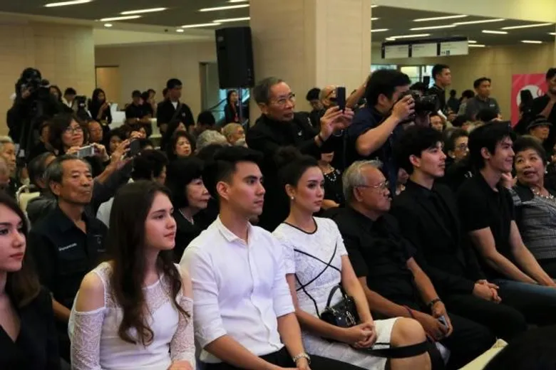 “ป๊อป-ลาล่า-จี๋” นักแสดงช่อง 3 ร่วมงานแถลงข่าว โครงการ “กดด้วยใจ...ใครๆก็ทำได้” สมทบทุนช่วยเหลือผู้สูงวัย