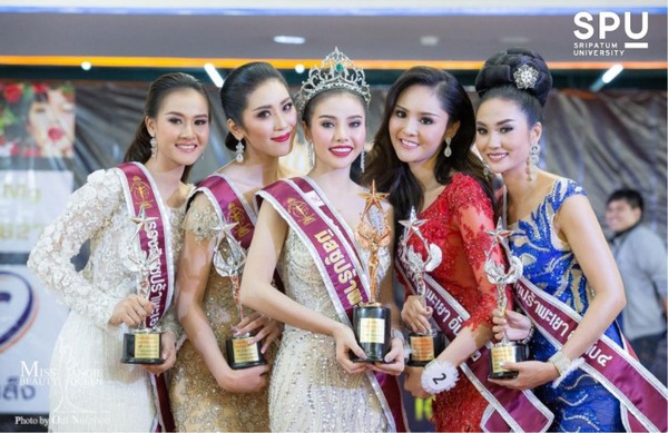 SPU : สวยเพอร์เฟค !! เด็กอินเตอร์ ม.ศรีปทุม คว้ามงกุฎ มิสซูปร้าพะเยา 2017