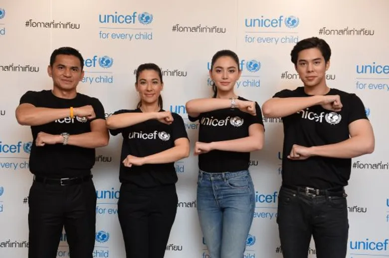 “ซิโก้” รับตำแหน่ง Friends of UNICEF คนใหม่ ชวนแฟนบอลโพสต์ท่า “เท่ากับ” รณรงค์โอกาสที่เท่าเทียมเพื่อเด็กทุกคน