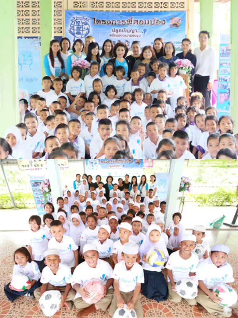 โครงการพี่สอนน้อง “ปลูกปัญญา พร้อมมอบความอบอุ่น” โรงเรียนที่ 65-66