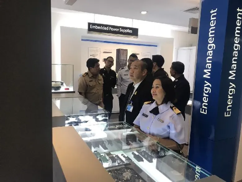 ศูนย์รักษาความปลอดภัย กองบัญชาการกองทัพไทย เยี่ยมชมนวัตกรรม บมจ.เดลต้า อีเลคโทรนิคส์ (ประเทศไทย)