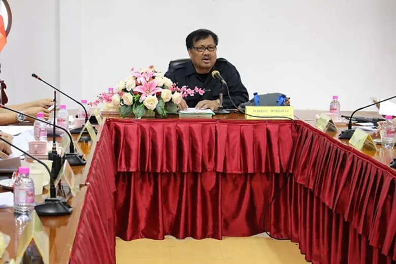 ปภ. โดย ศูนย์ ปภ.เขต 1 ปทุมธานี ฝึกการป้องกันและระงับอัคคีภัยภายในสำนักงาน ของศูนย์ป้องกันและบรรเทาสาธารณภัย เขต 1 ปทุมธานี