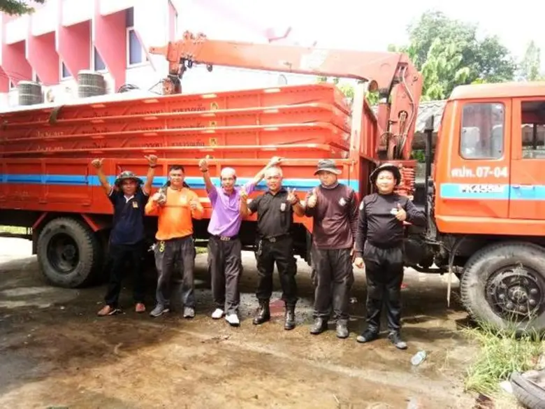 ปภ. โดย ศูนย์ ปภ.เขต 1 ปทุมธานี ร่วมโครงการบ้านประชารัฐร่วมใจ เดินหน้าคืนคลองสวยน้ำใสให้แผ่นดิน